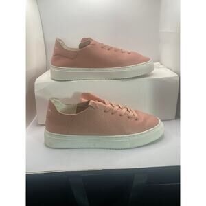 Sam Edelman Poppy Lace-Up Leather Sneaker Camrl Size 6M